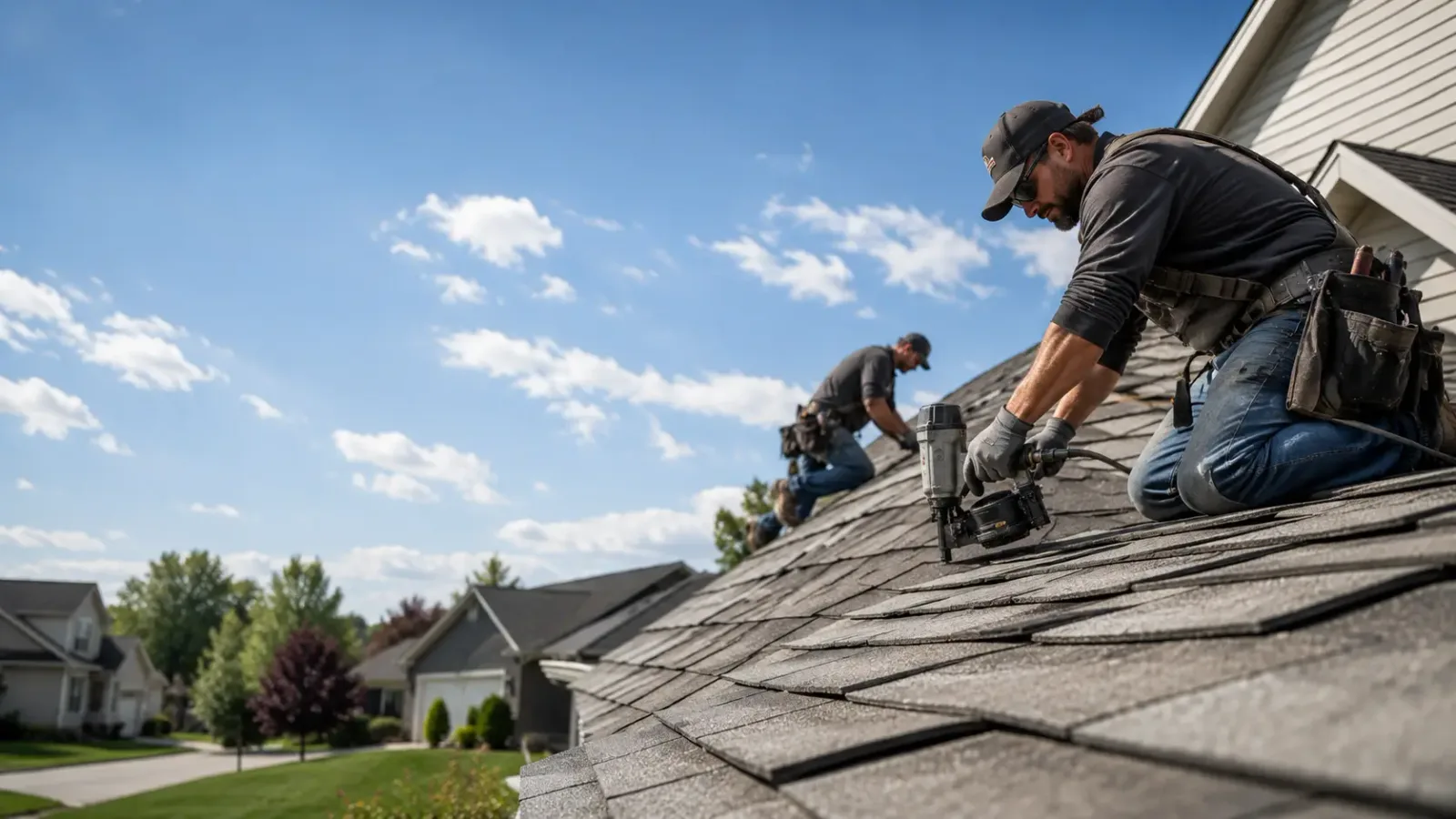 Storm Damage Roof Repair in Sigel, IL near me